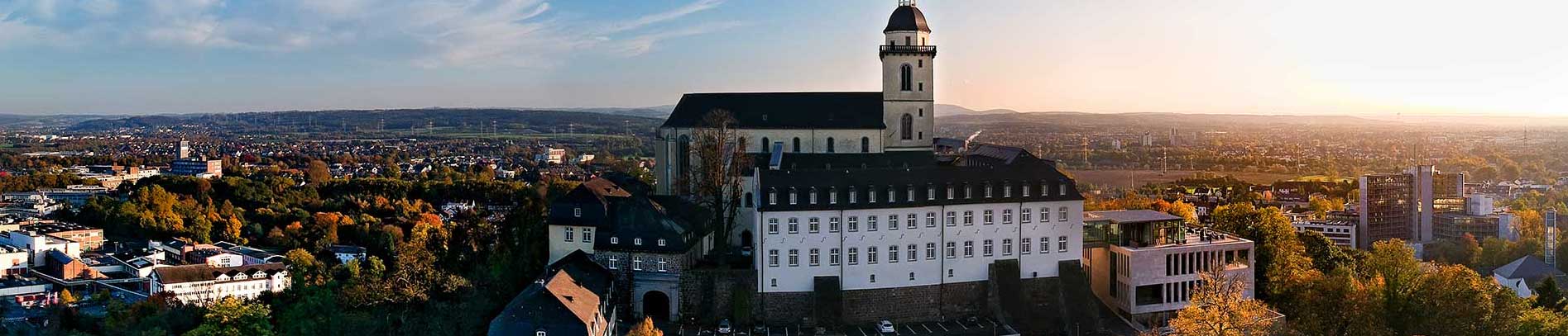 Blick auf die Stadt Siegburg